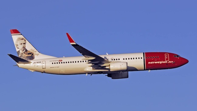 Norwegian flight