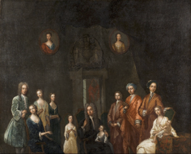 Portrait of Sir Francis Grant, Lord Cullen, and His Family