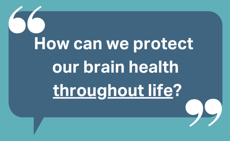 Prioritising brain health throughout life Image 1