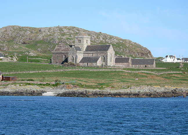 Figure 1, the abbey of Iona