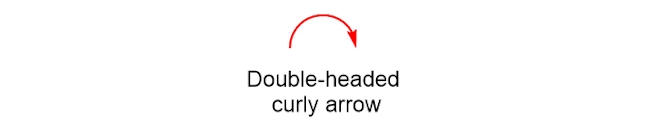 double headed curly arrow