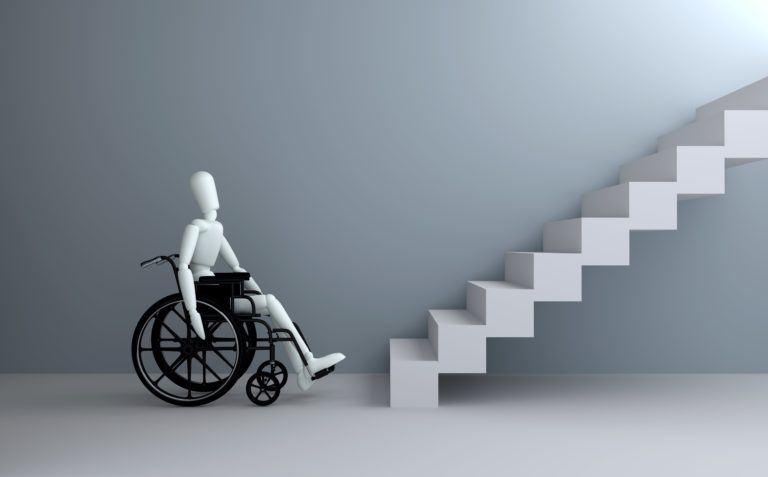 Wheelchair in front of staircase_COLOURBOX15490520.jpg