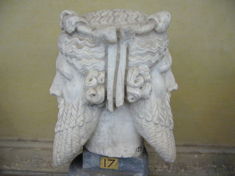 Janus Statue