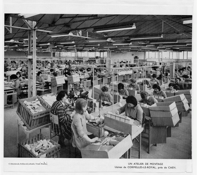 Assembly Workshop, Moulinex, Cormelles-le-Royal, France, 1965.