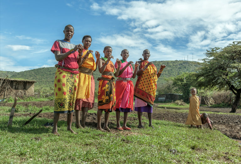 Maasai women in Kenya