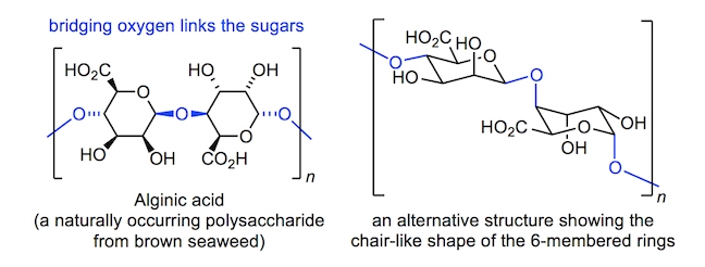 the structure of alginic acid