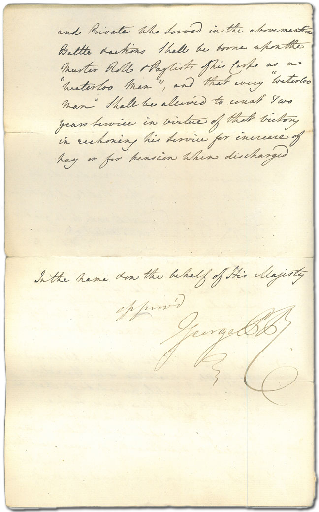 Memorandum by Lord Palmerston - back