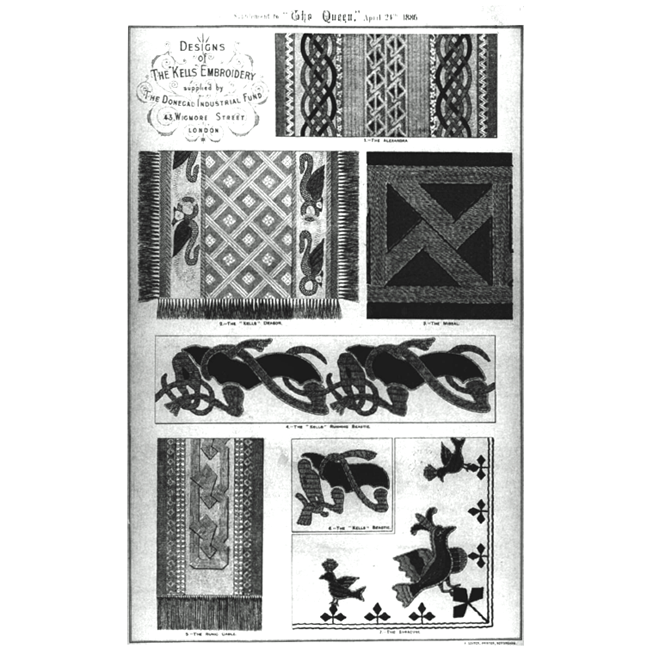 Fig 2, Kells embroidery designs