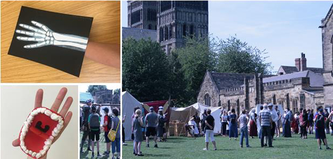 Photographs showing some of the events organised during the summer 2018