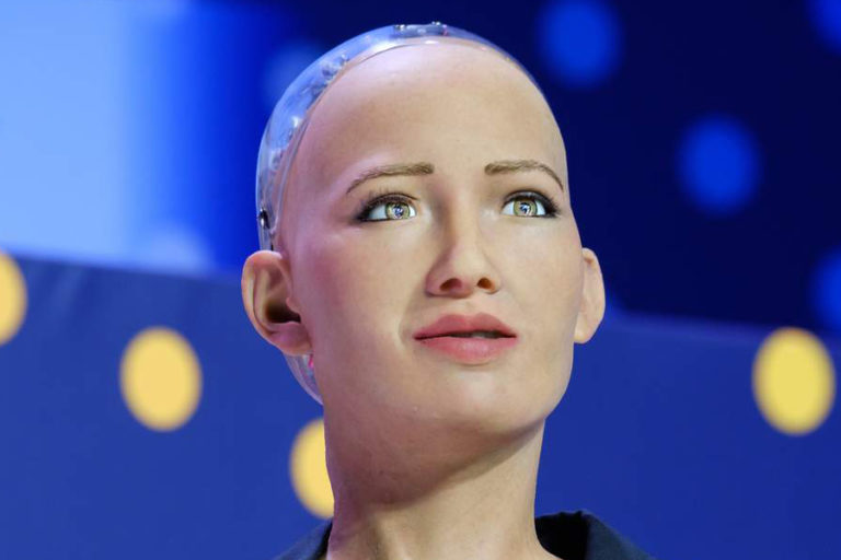 Sophia, an AI Robot