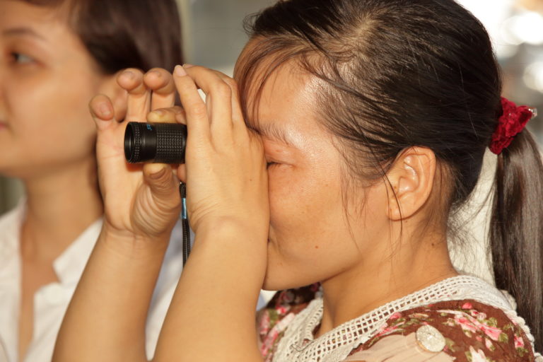 Use of a telescope