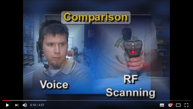 YouTube: Voice Picking vs RF Scanning