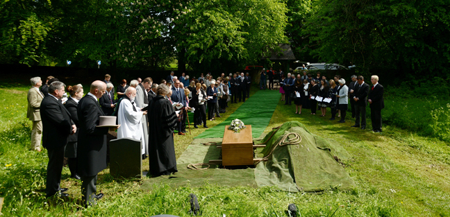 Burial ceremony