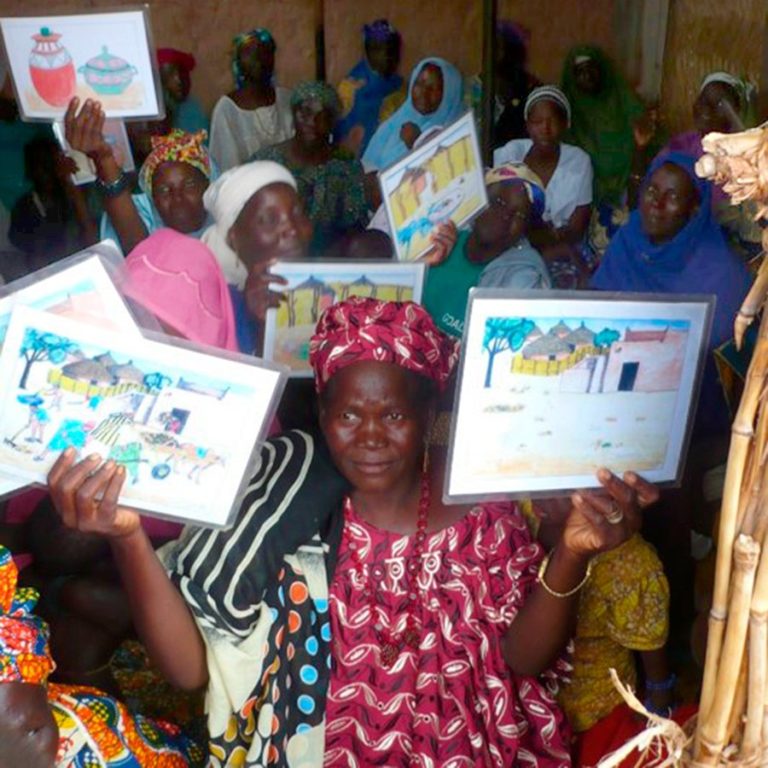 Water point committee members in Niger