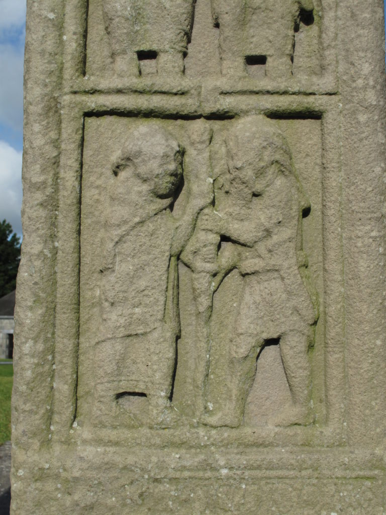 fig. 1, a panel on the Cross of the Scriptures of Clonmacnoise