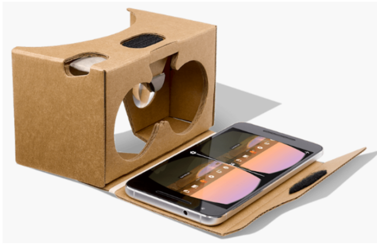 An image of a GoogleCardboard