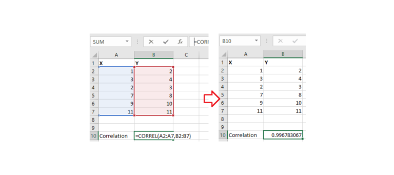 Calculating Correlation With Spreadsheets