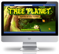 Tree planting game for Treeplanet
