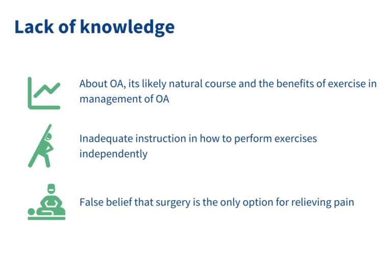 Lack of knowledge graphic