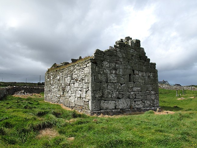 figure 5, Early church at Kilcummin, County Mayo