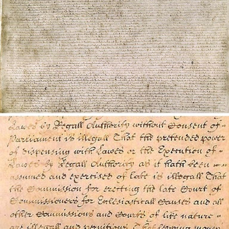 The Magna Carta & the Bill of Rights