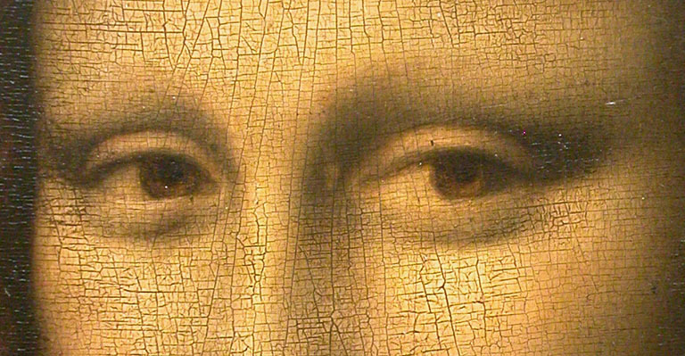 Mona Lisa detail