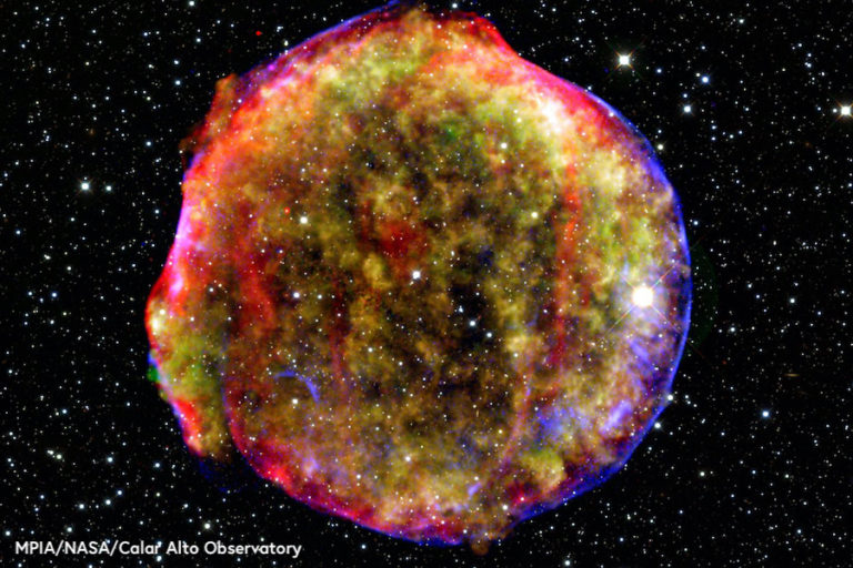 A supernova remnant