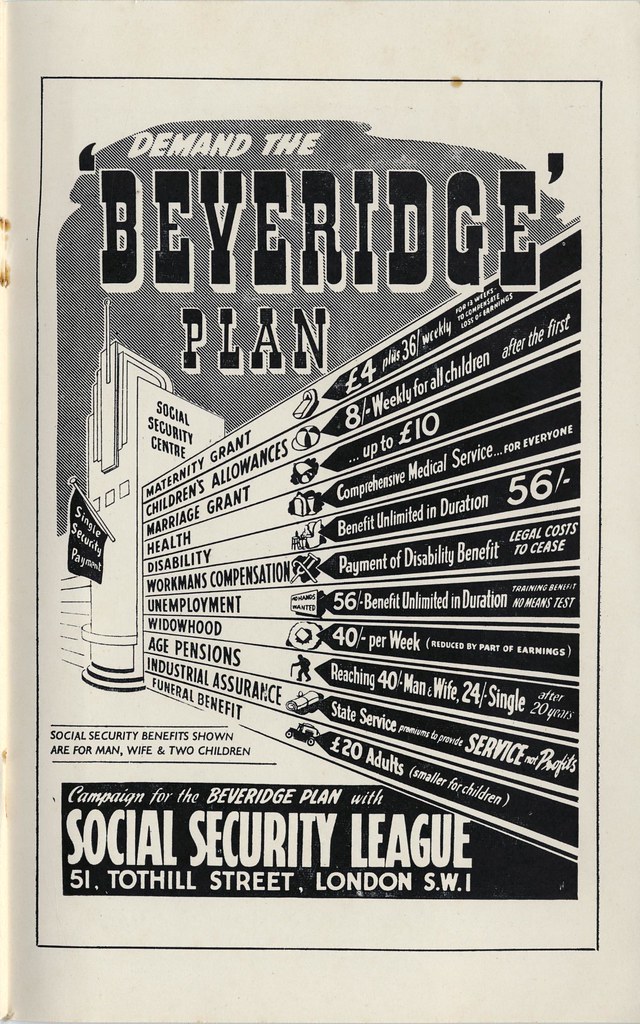 Demand the Beveridge Plan, 1944
