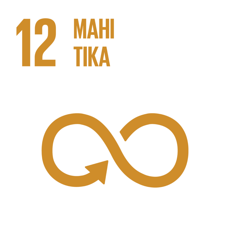 Icon of an infinity symbol with the title "Mahi Tika"