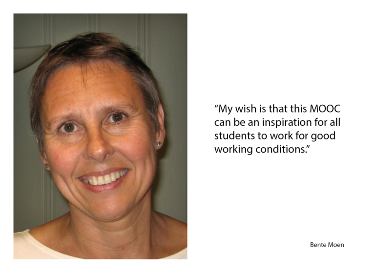 Profile picture of lead educator Bente E. Moen