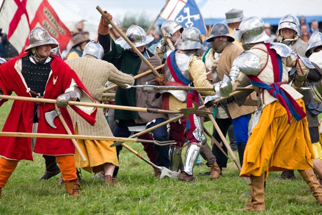 Battle of Bosworth re-enactment - Richard III