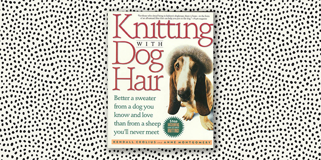 Photo of the book Knitting With Dog Hair 