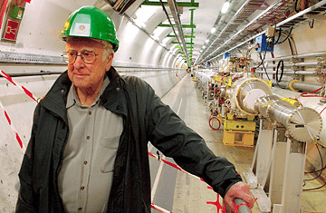 Peter Higgs at CERN – Copyright: Alan Walker