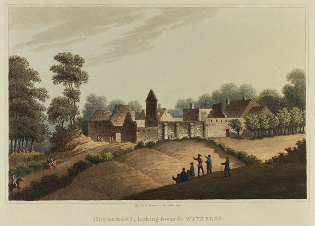 The ruins of Hougoumont