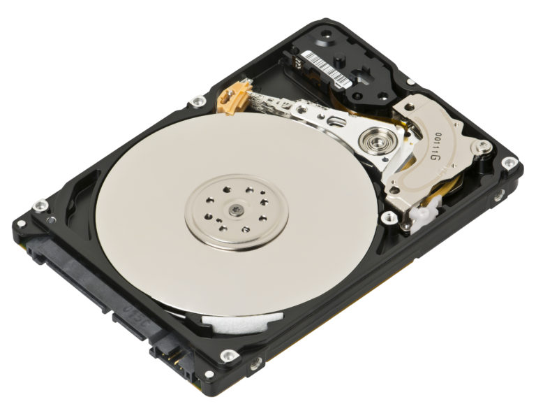 A picture of a Hard Drive