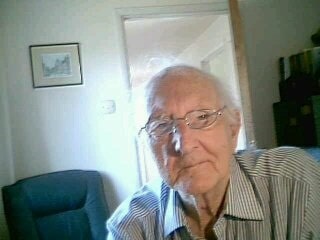 Norman Maxfield, 91, taken on his webcam