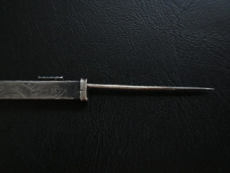 Front part of a witchpricker used to detect witches
