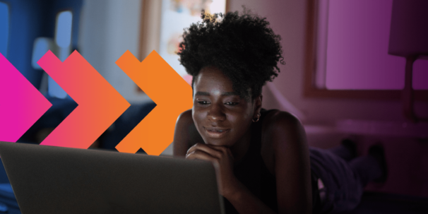 woman taking courses in jan 2020