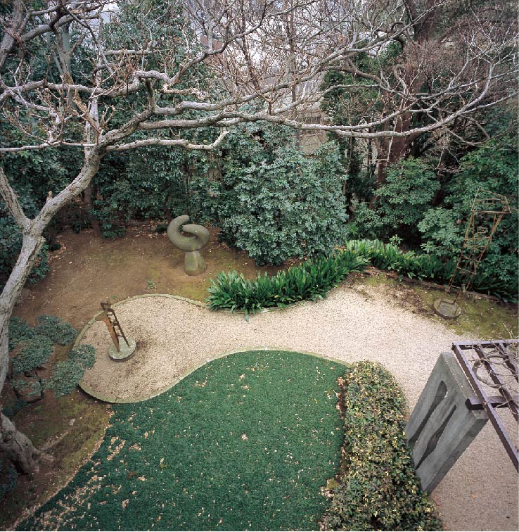 View of garden