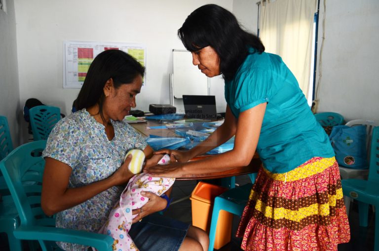 Health Alliance International (HAI) training for midwives in Timor-Leste.