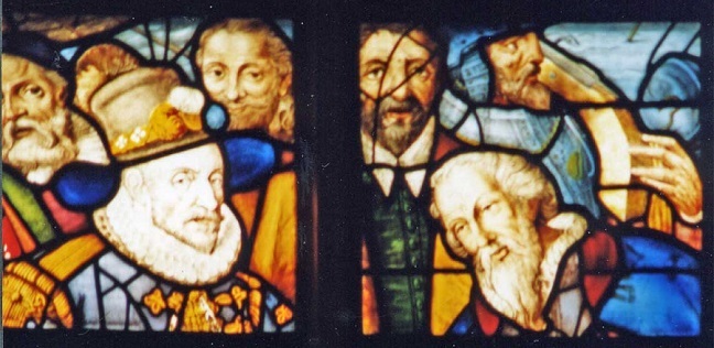 stained-glass window Willem van Oranje