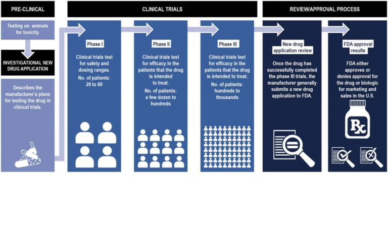 FDA Approval process schematic