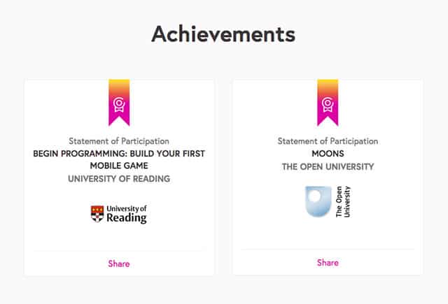 achievements