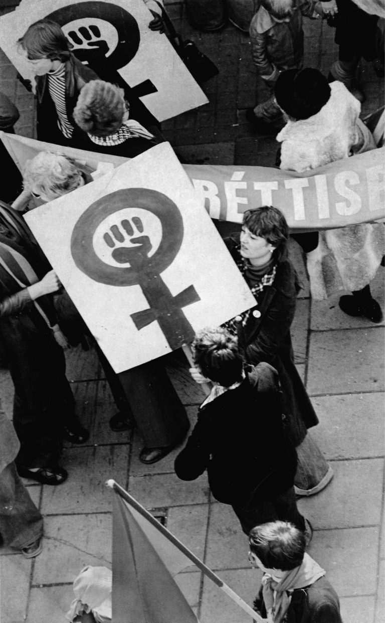 Women protesters