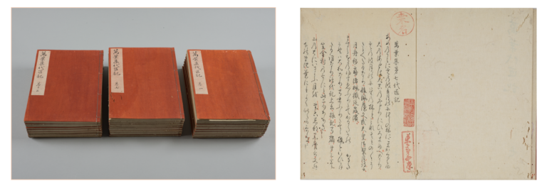Keichū, *Man’yō daishōki*, 23 vols, formerly in Matsudaira Sadanobu’s collection, Matsudaira Family, Kuwana fief