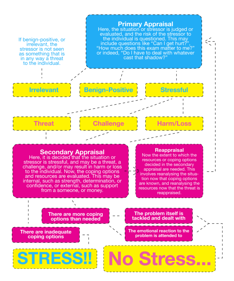 Cognitive appraisal theory definition new arrivals