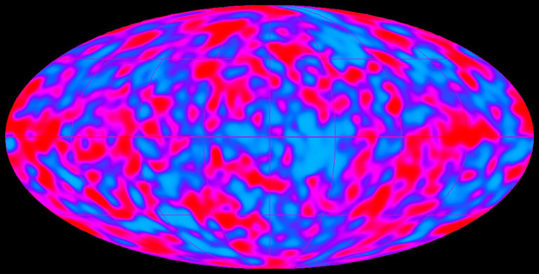 CMB map from COBE