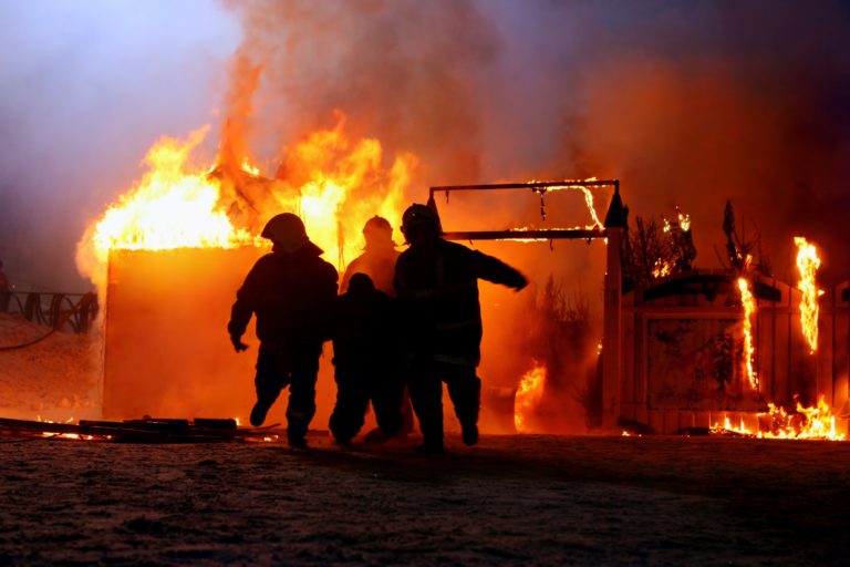 Fire fighters often experience or witness life-threatening events