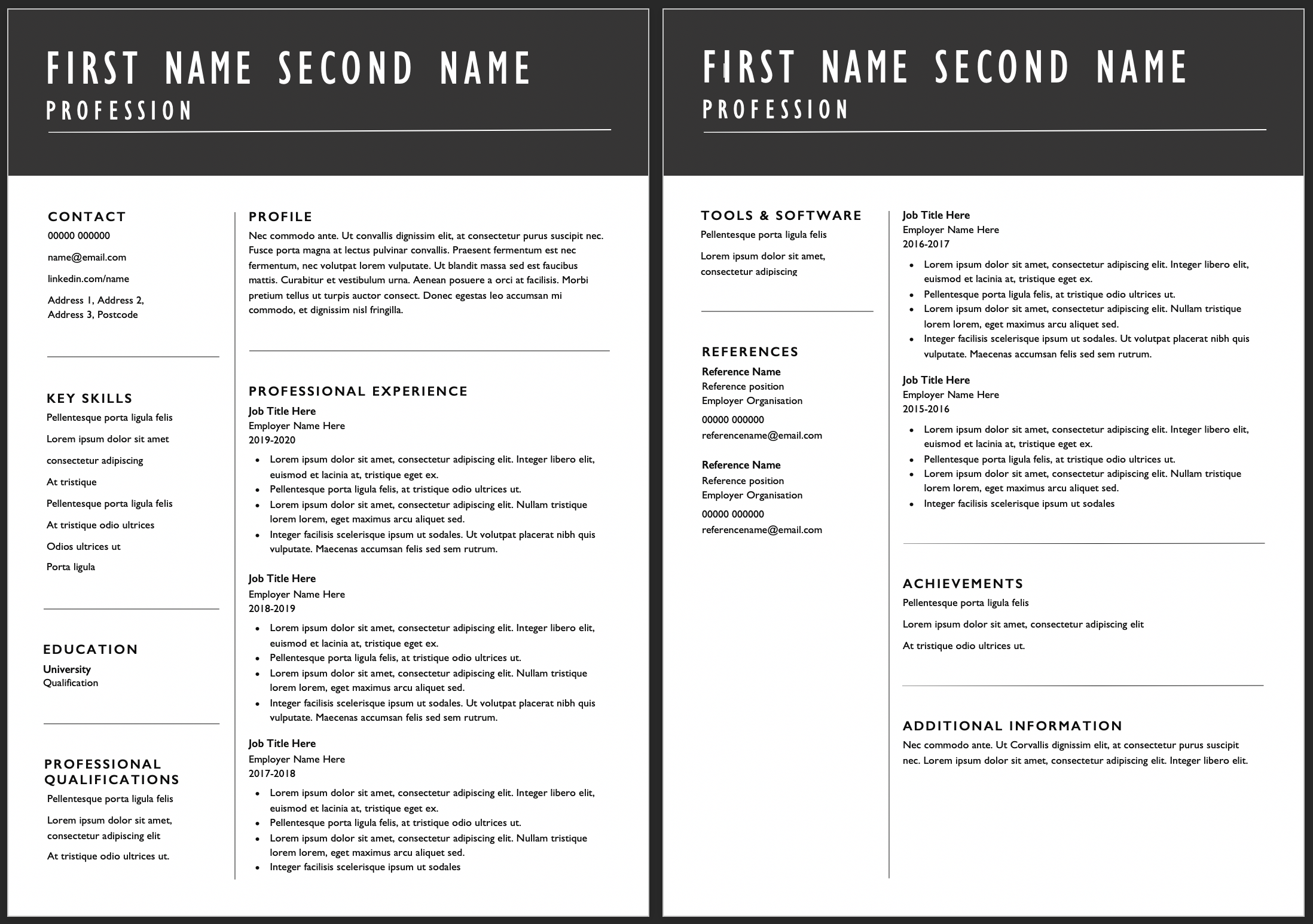 Free Cv Templates Learn How To Craft A Standout Cv Futurelearn