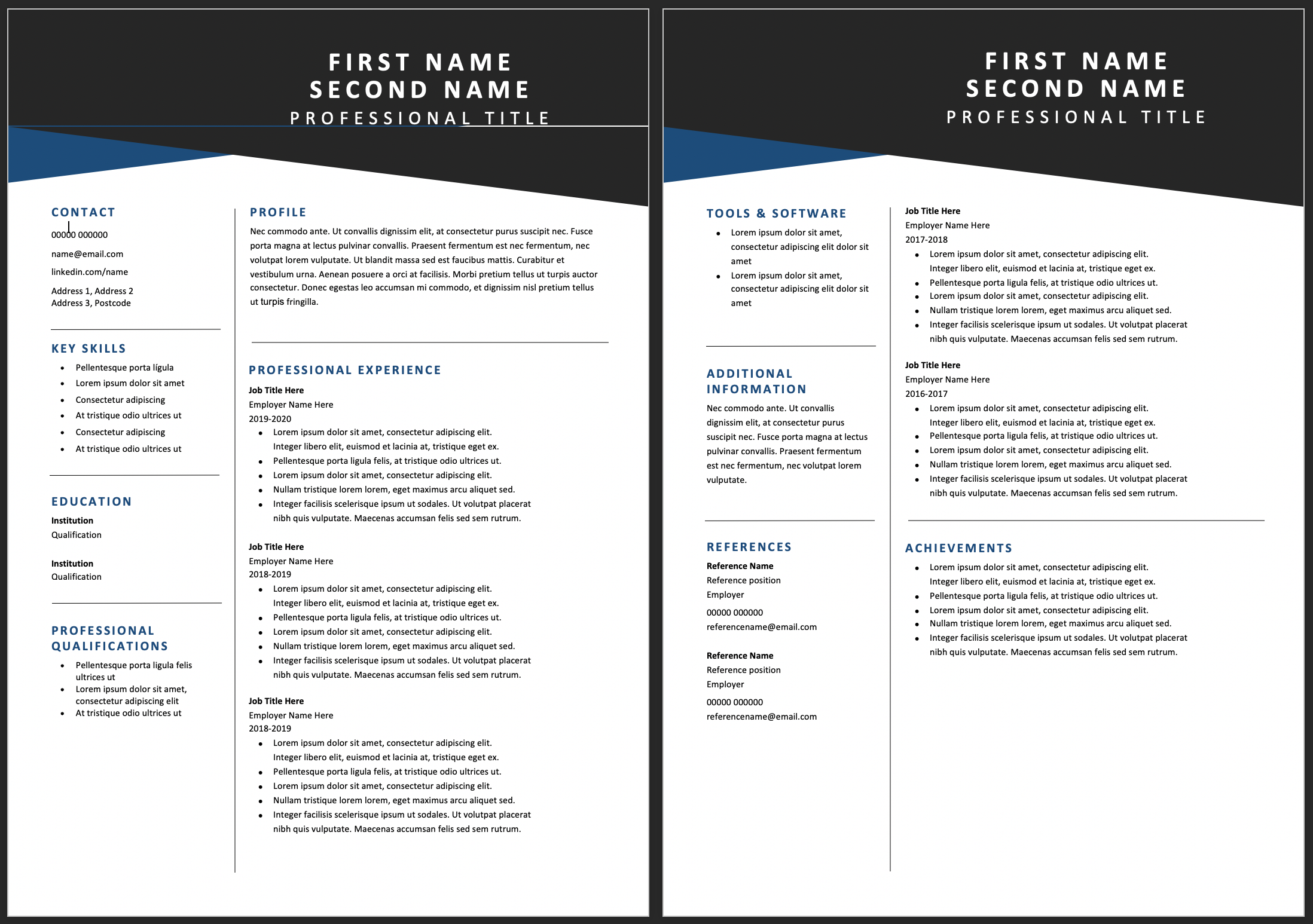 Free Cv Templates Learn How To Craft A Standout Cv Futurelearn